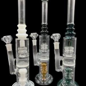 DOUBLE PERCOLATOR WATER PIPE PCL8261 — Himalayan Group Inc.