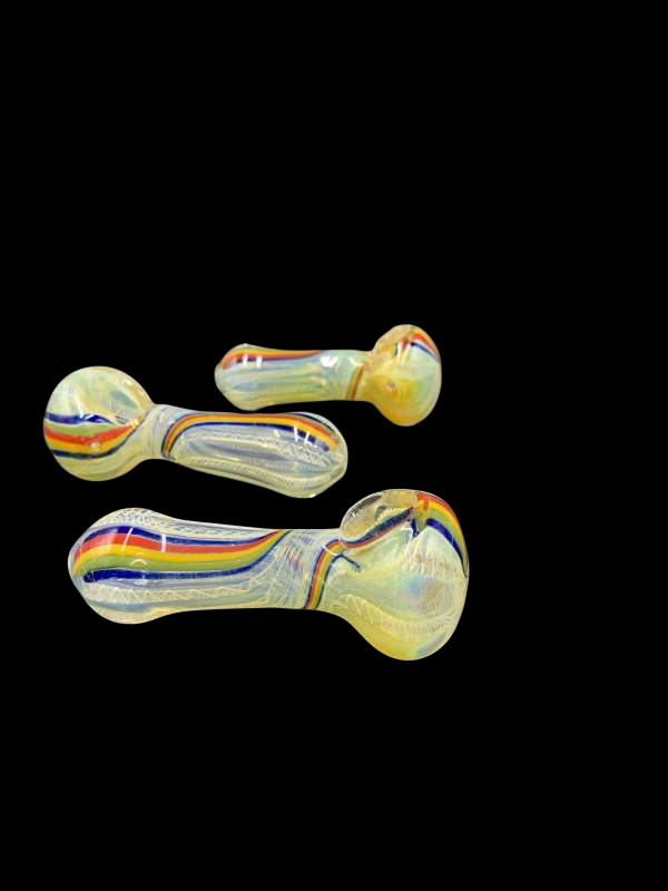 Rasta Color Spoon Hand Pipe